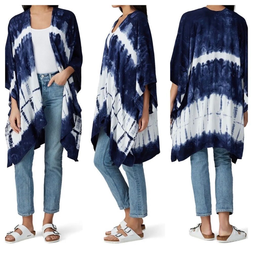 Fifteen Twenty Drape Open Front Kimono